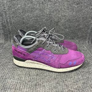 ASICS Gel Lyte 3 III After Hours Purple Grey Suede Shoes Mens Size 11 H5P4L